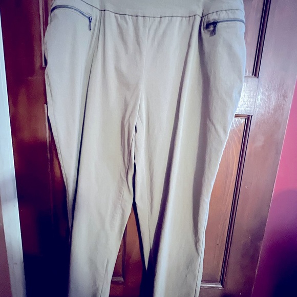 Size 16 plus Khaki/tan slacks. - Picture 4 of 5